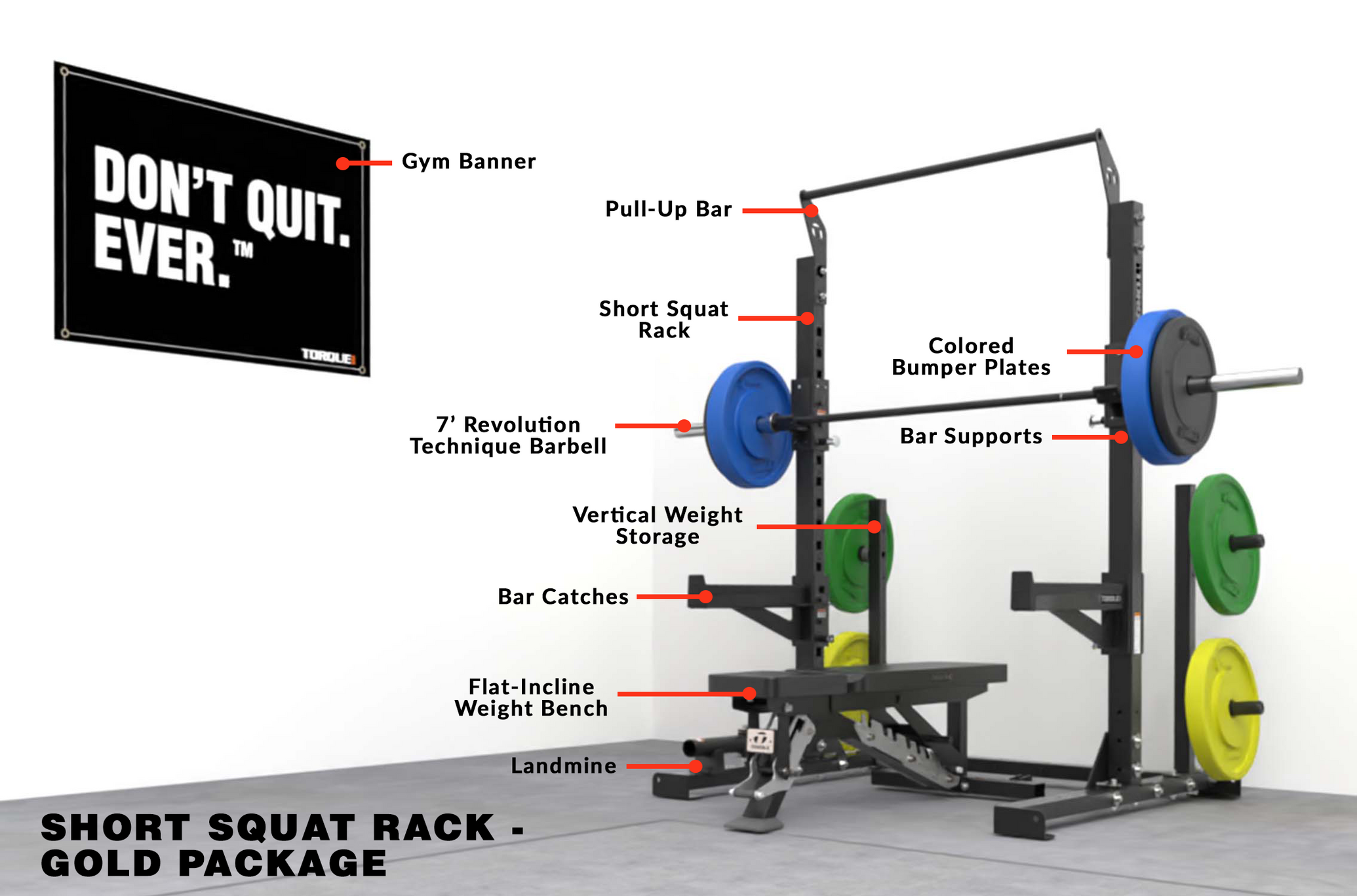 Multi discount gym squat